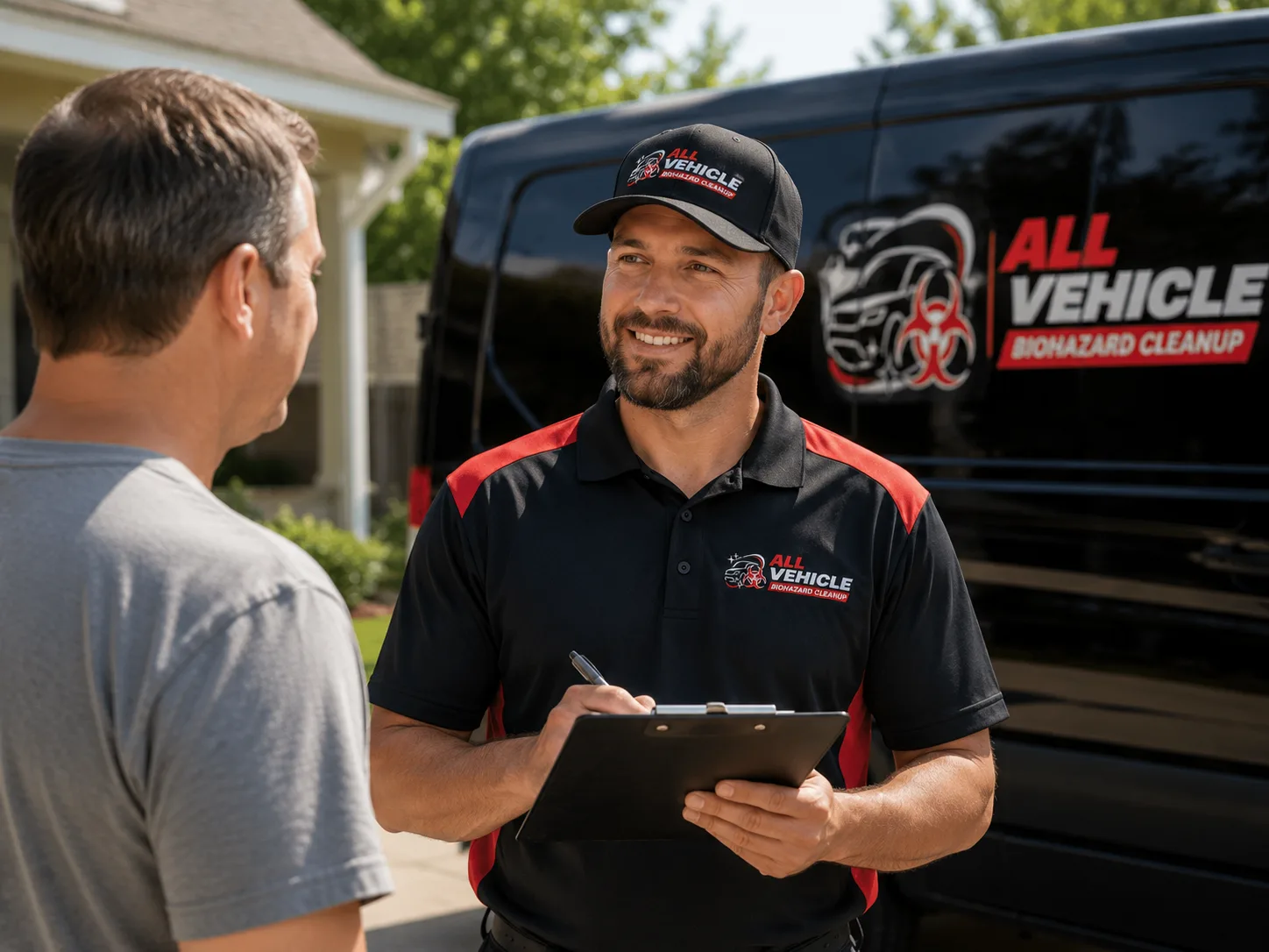 Vehicle Blood Cleanup in Township Of Washington, NJ